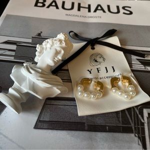 Gold plated earrings